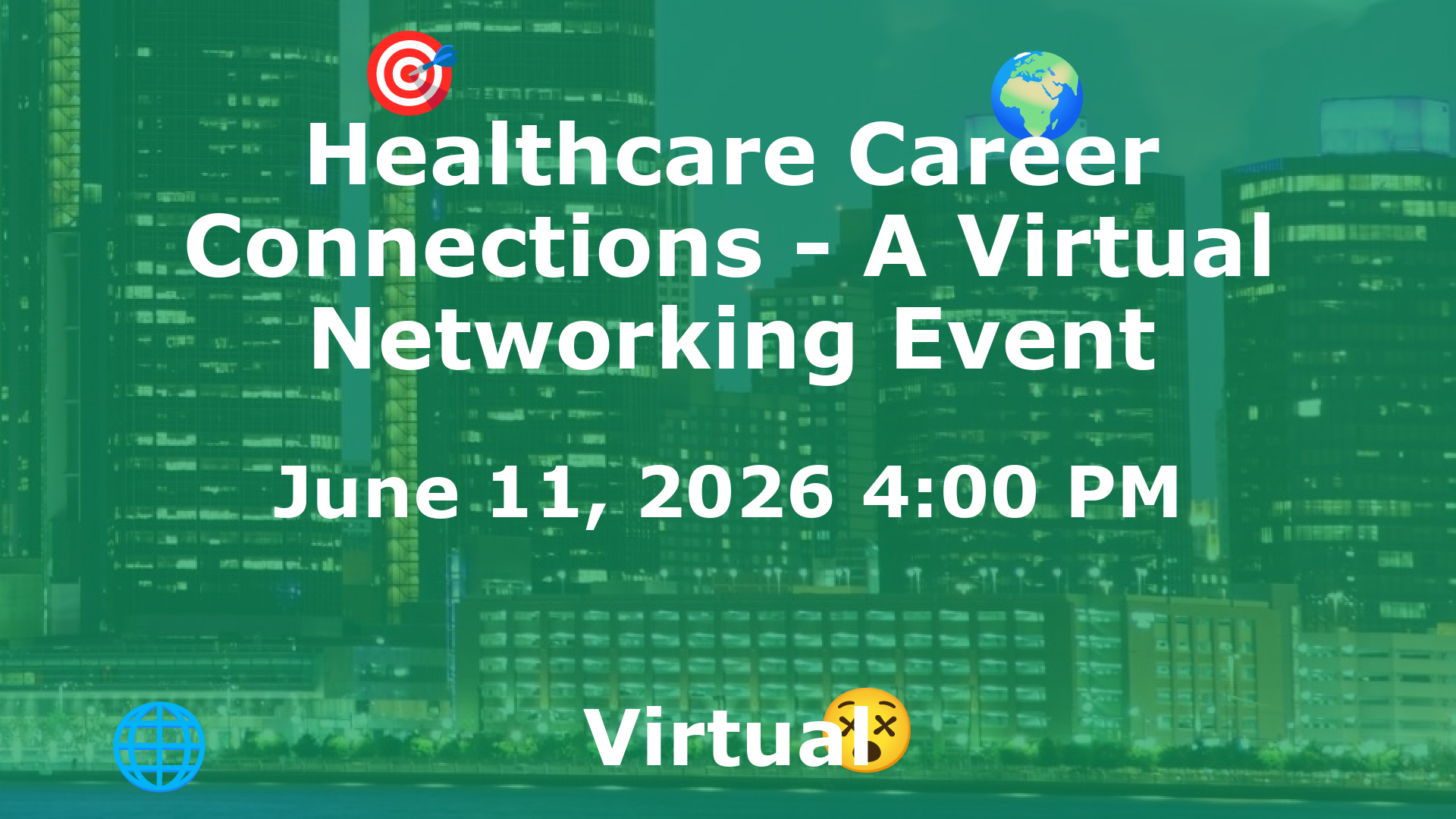 Healthcare Career Connections - A Virtual Networking Event event image